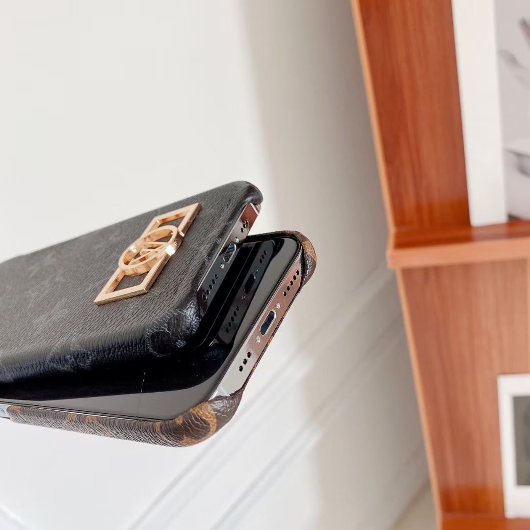 Vintage Floral Printed Phone Case For iPhone