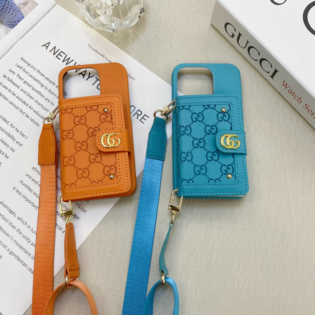 GG Rivet Card Bag Crossbody Case SAMSUNG