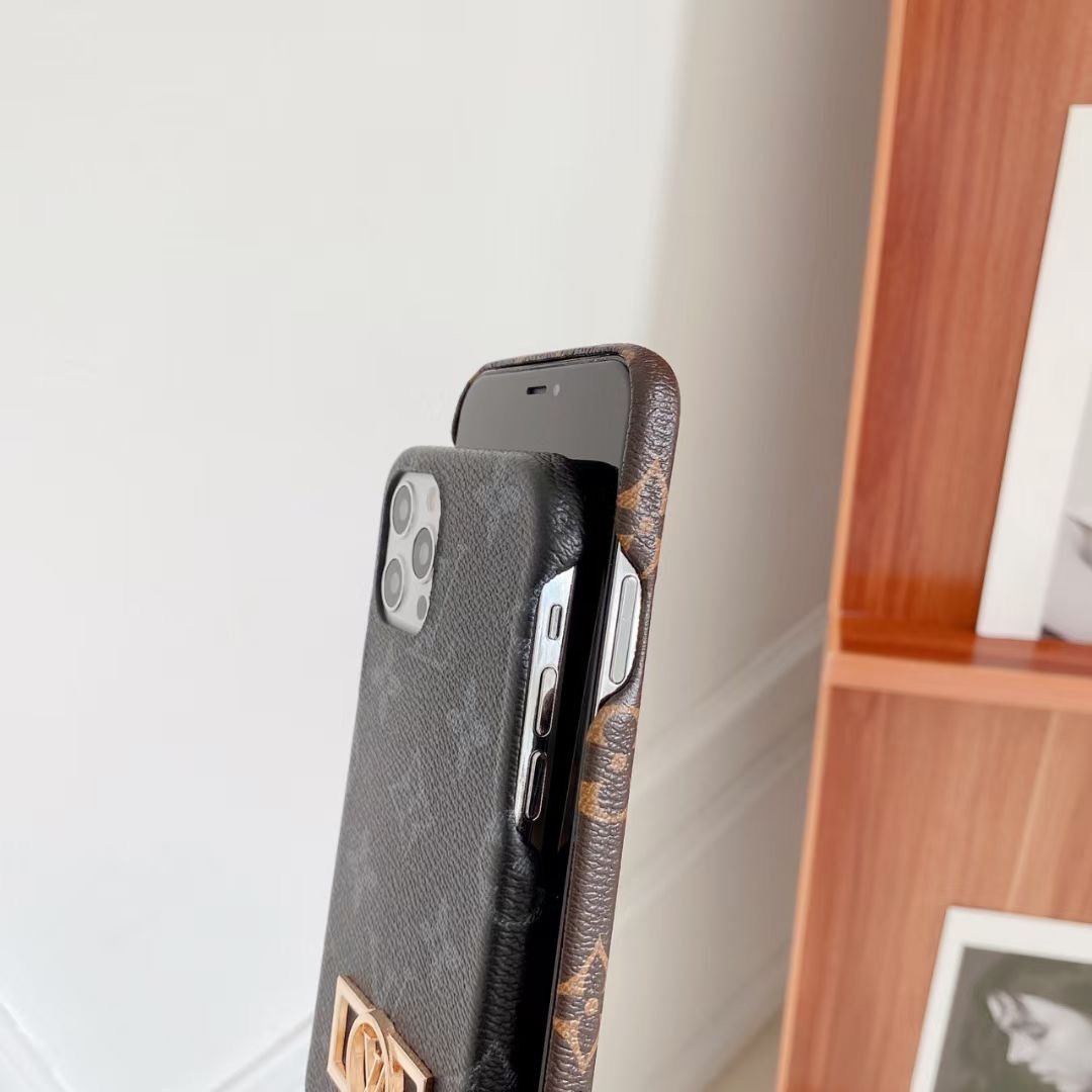 Vintage Floral Printed Phone Case For iPhone