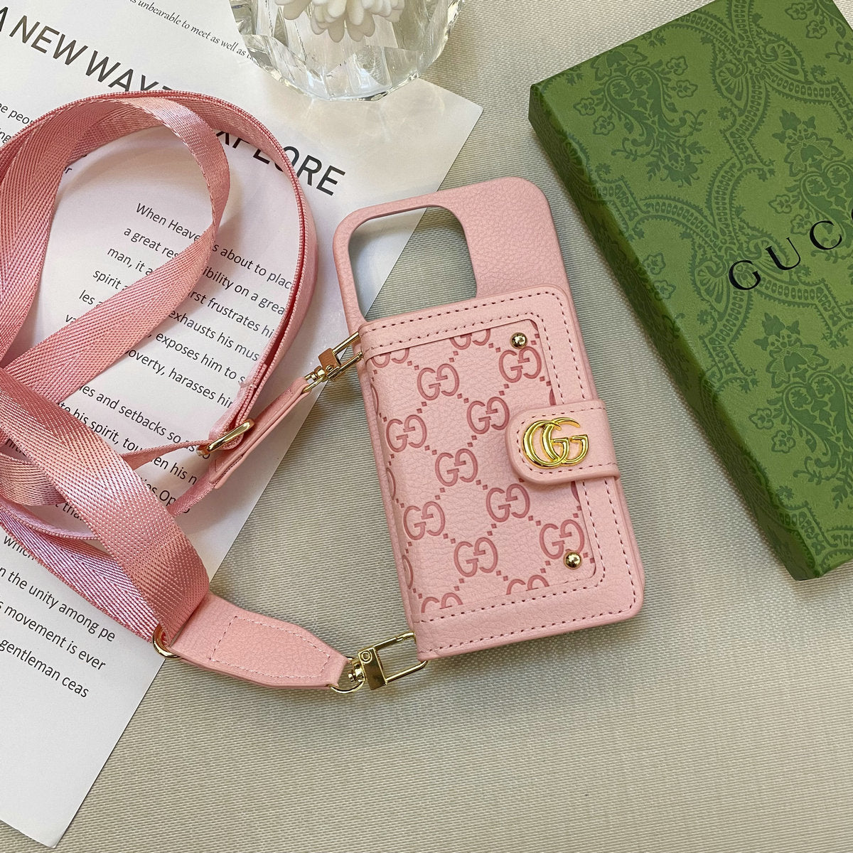 GG Rivet Card Bag Crossbody Case SAMSUNG